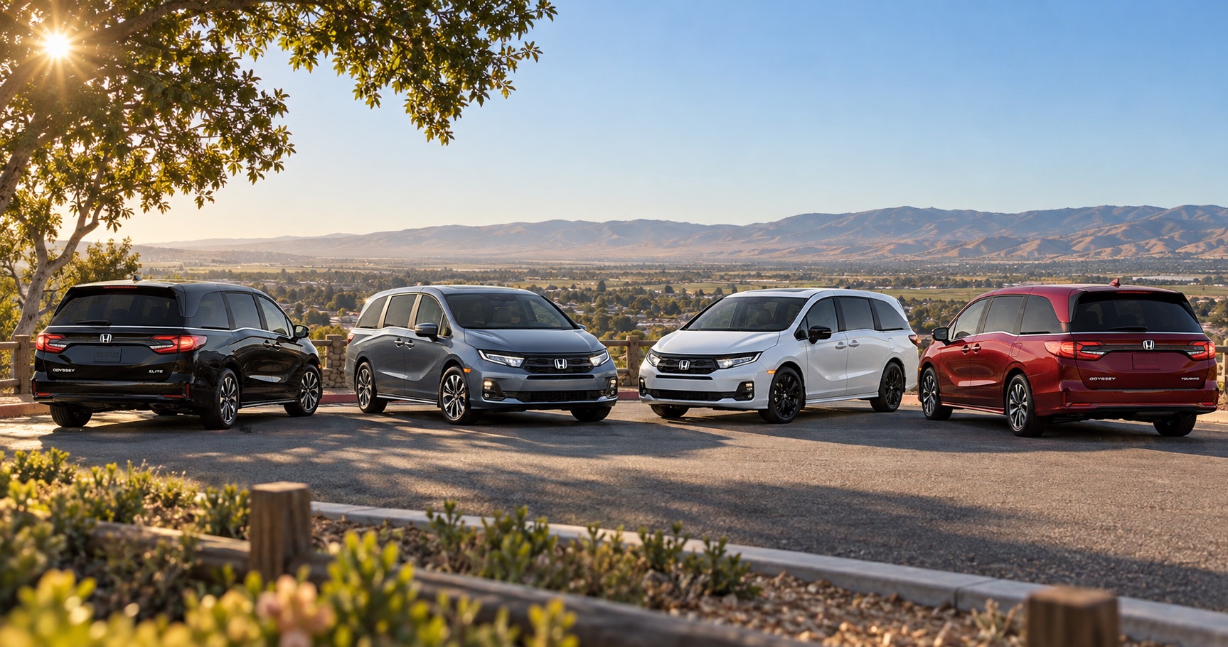 2027 Honda Odyssey trim level lineup near Tracy California