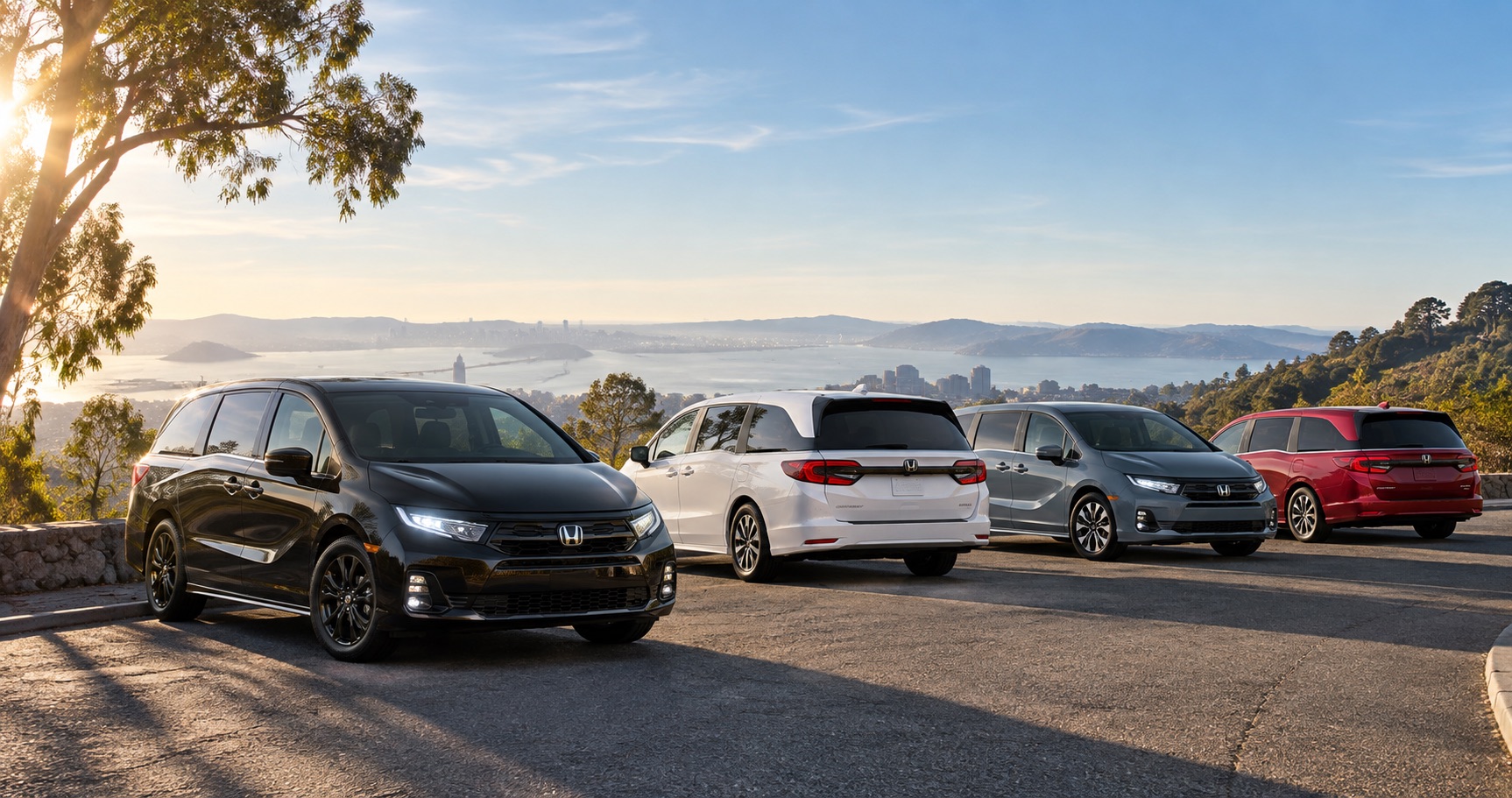 2027 Honda Odyssey trim levels overlooking the El Cerrito, CA area