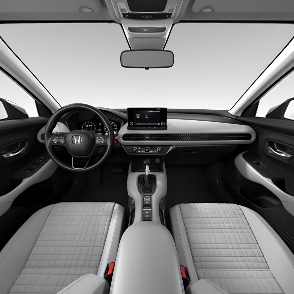 2027 Honda HR-V LX interior with Gray Cloth seats