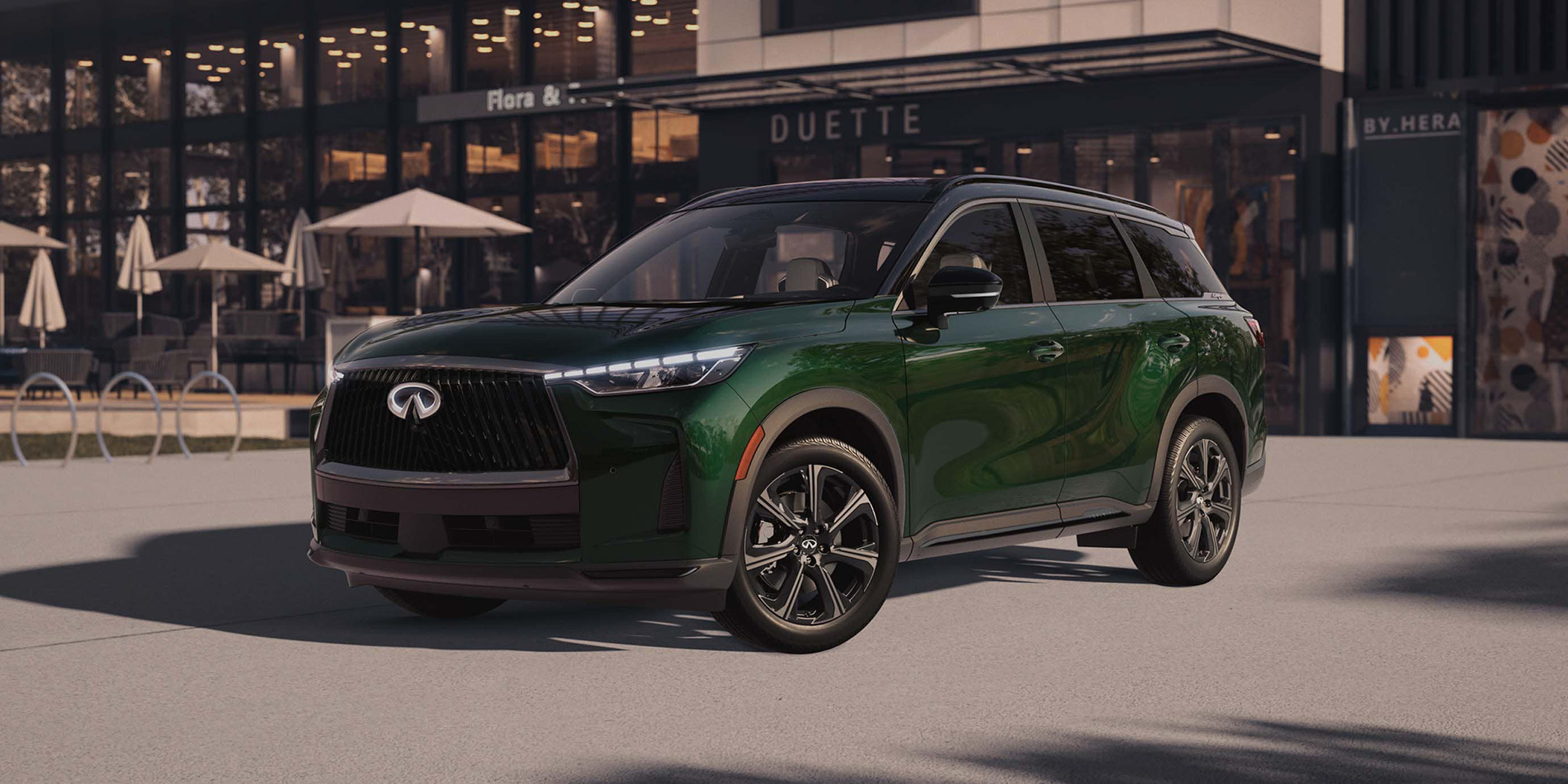 2027 INFINITI QX60 exterior; refreshed styling differs from the 2020–2024 used examples discussed.