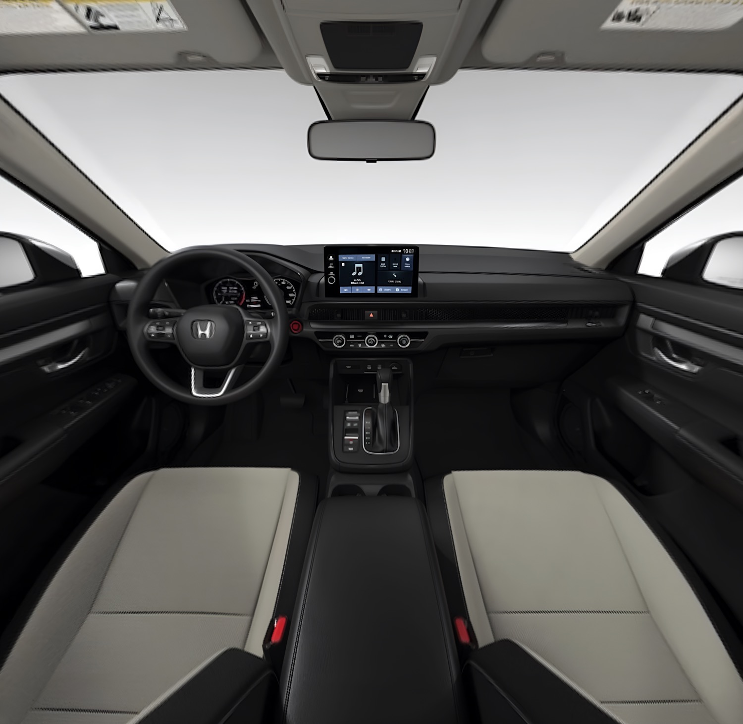 Gray cloth upholstery reference from a 2026 Honda CR-V cabin