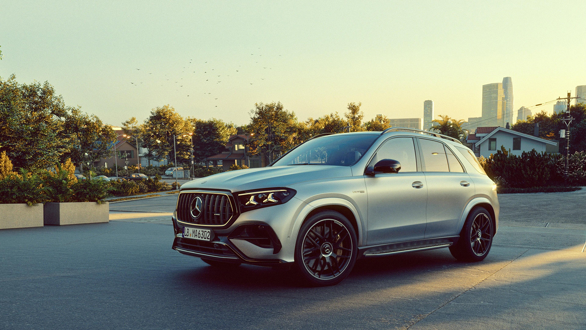 Mercedes-Benz GLE midsize luxury SUV exterior.