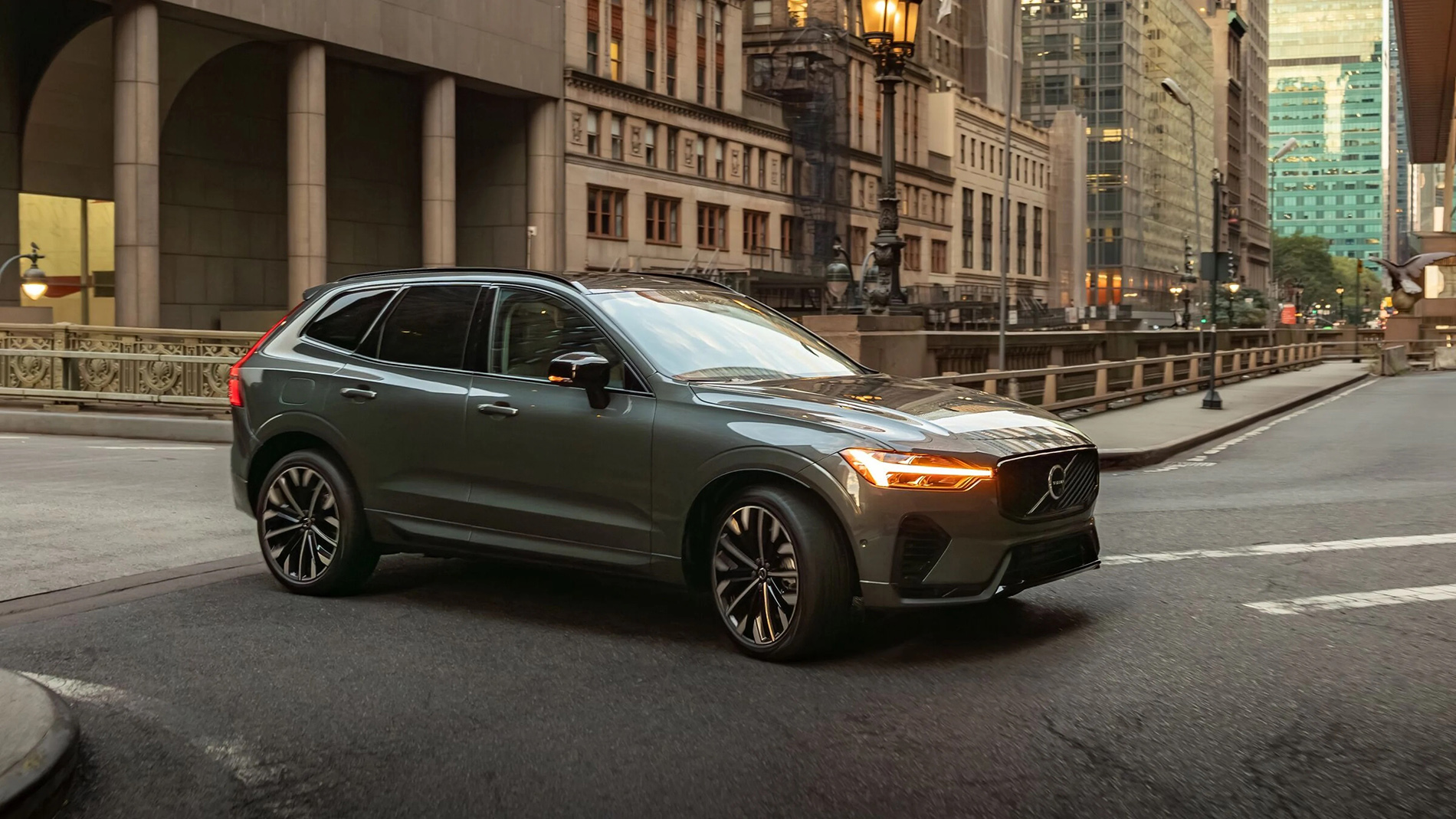 Volvo XC60 compact luxury SUV exterior.